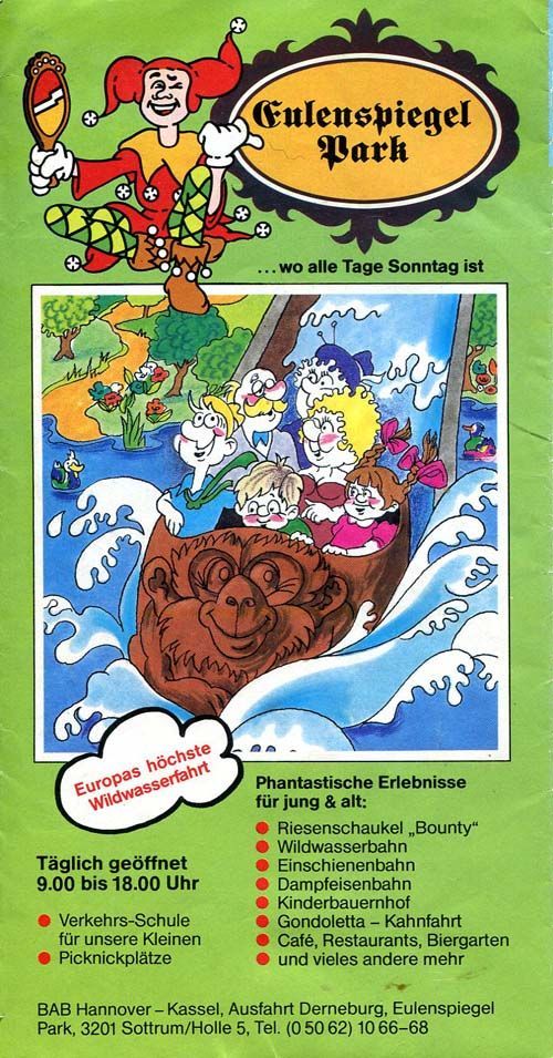 Eulenspiegelpark Werbung - wo alle Tage Sonntag ist